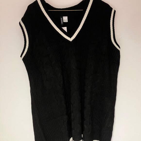 Oversized sweater vest - Picture 1 of 6